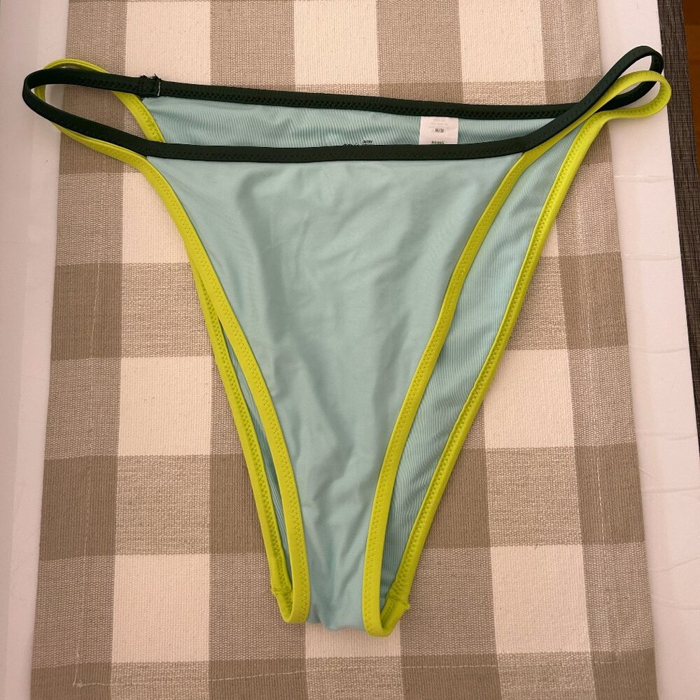 Aerie Cheeky Bikini Bottom Size Medium)